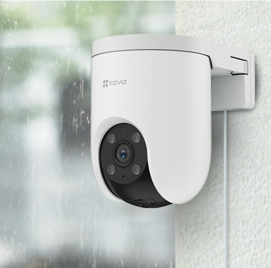 EZVIZ H8C4G - 3MP Outdoor PT 4G Wired Security Camera w/ 2-Way Talk. 4G & Optional Wired Network