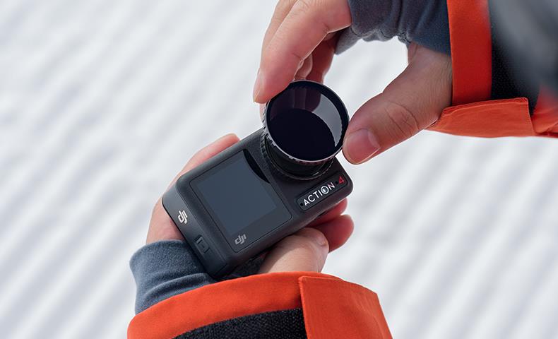 CP-OS-00000282 - DJI Action 4 Glass Lens Cover CP-OS-00000282
