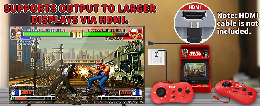 Unico MVS Mini Arcade  Game Console