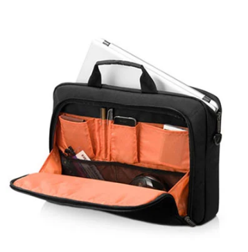 EVERKI EKB407NCH14-ECO - Advance ECO Briefcase 13-14'' Separate Zippered Accessory Front Pocket Trolley Handle