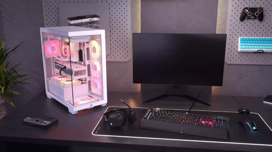 CC-9011276-WW - CORSAIR 3500X MID-TOWER PC CASE TEMPERED GLASS BLACK