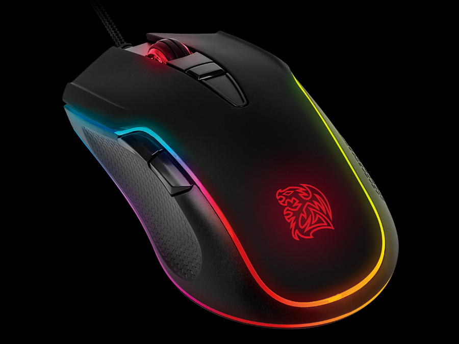 THERMALTAKE EMO-NRR-WDOTBK-01 - Tt eSPORTS Neros RGB Optical Gaming Mouse