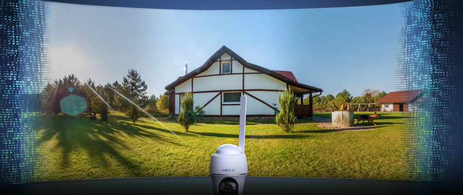 GO-PT-ULTRA-SOLAR - Reolink Smart 4K Wire-Free 4G LTE PT Battery Camera up to 128G mic sd card Range