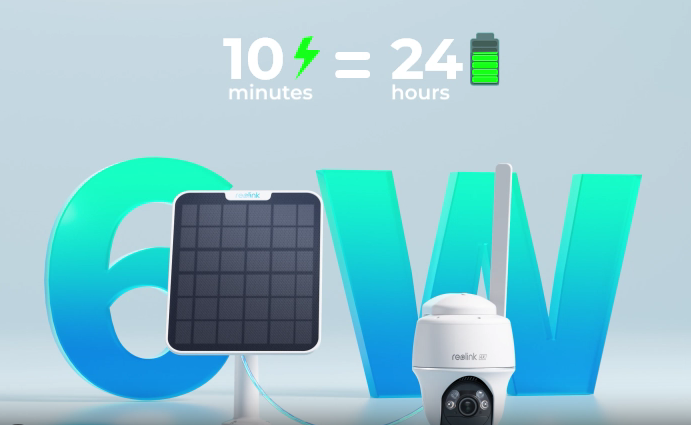 GO-PT-ULTRA-SOLAR - Reolink Smart 4K Wire-Free 4G LTE PT Battery Camera up to 128G mic sd card Range