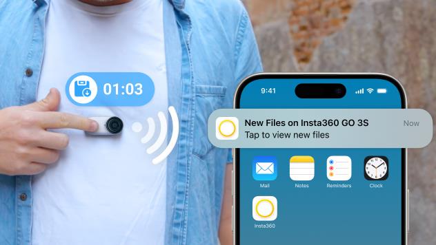 6970357857500 - Insta360 GO 3S Standard Edition - 64GB (Midnight Black)