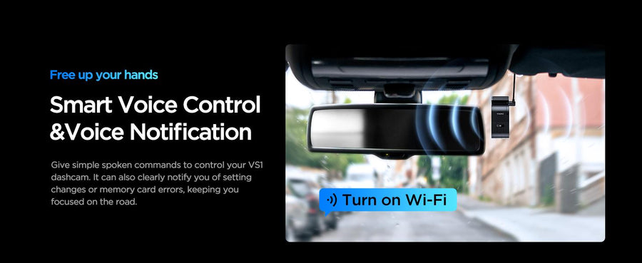 VS1 - VIOFO MINI DASHCAM 2K HDR VS1 WITH SONY STARVIS 2 IMX675 SENSOR