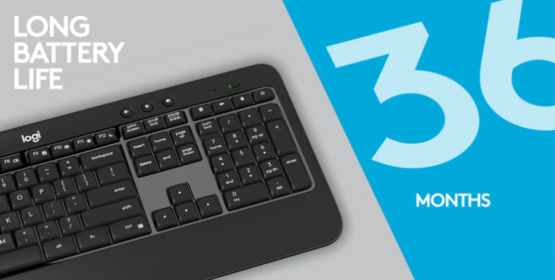 Logitech 920-008682 - MK540 ADVANCED WIRELESS KEYBOARD AND MO.