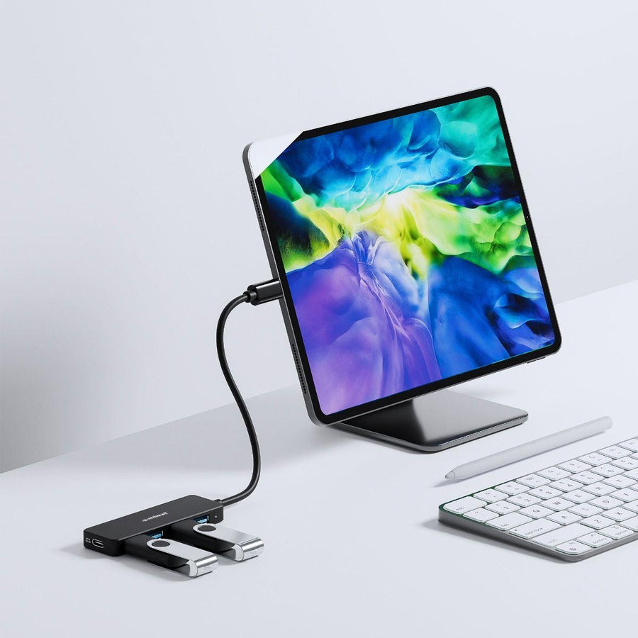MB-C3H-5K - mbeat 4-Port USB-Hub mit USB-C DC-Anschluss