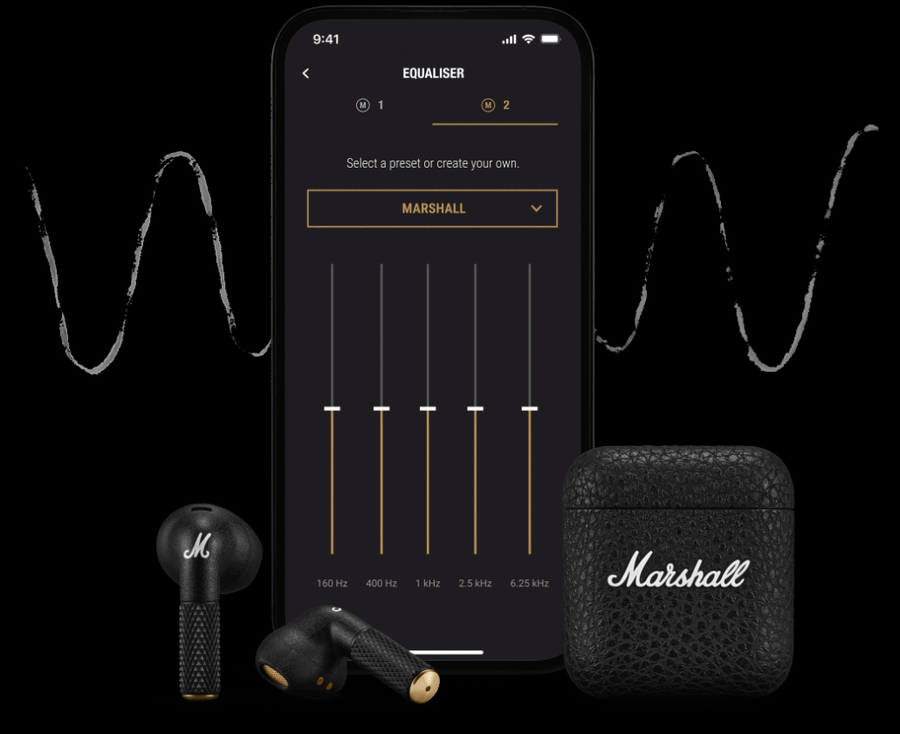 Marshall 1006653 - Minor IV TWS Black