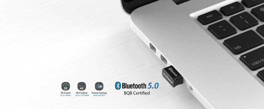 EDIMAX BT-8500 - Bluetooth 5.0 Nano USB-A Ultra-Small Adapter