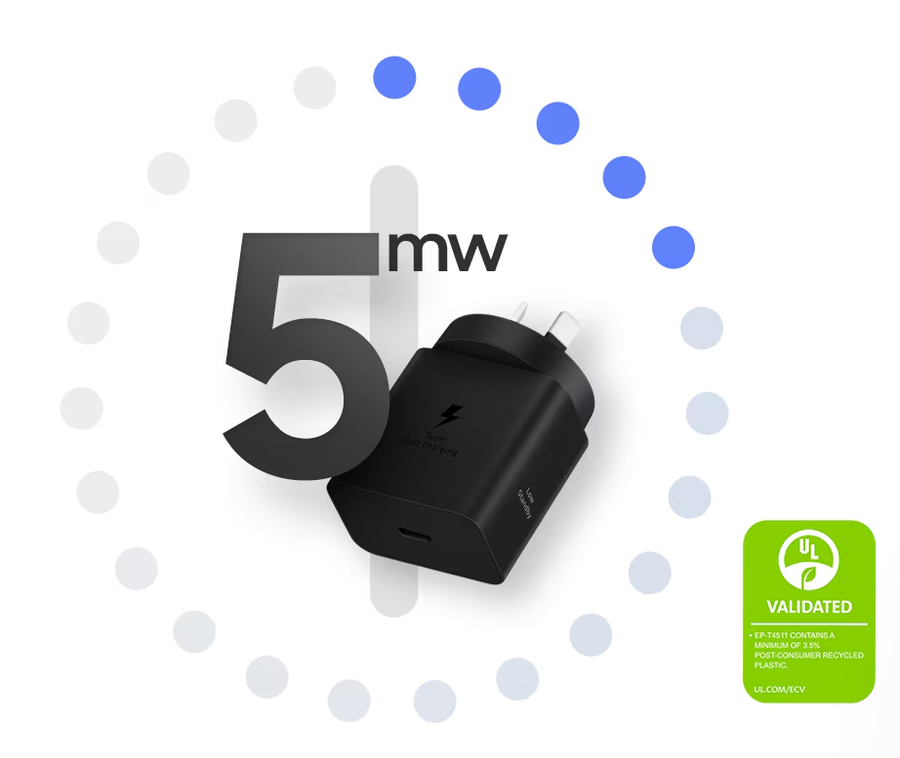 EP-T4511XBEGAU - Samsung 45W Charger With Cable Black