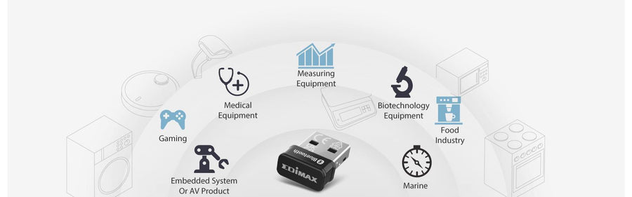 EDIMAX BT-8500 - Bluetooth 5.0 Nano USB-A Ultra-Small Adapter