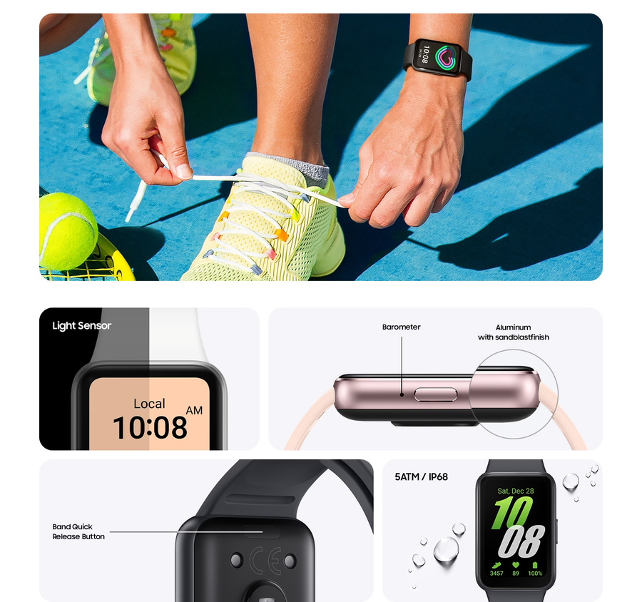 Samsung Galaxy Watch Fit3   - Pink Gold