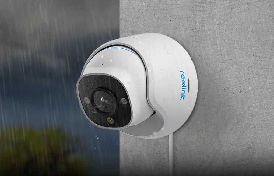 P334 - Reolink 4K 8MP Outdoor Turret POE Camera up to 256G Micro SD card Range