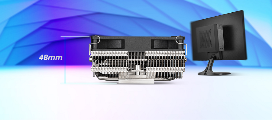 SST-HYH90-ARGB - SilverStone Hydrogon H90 ARGB 92mm