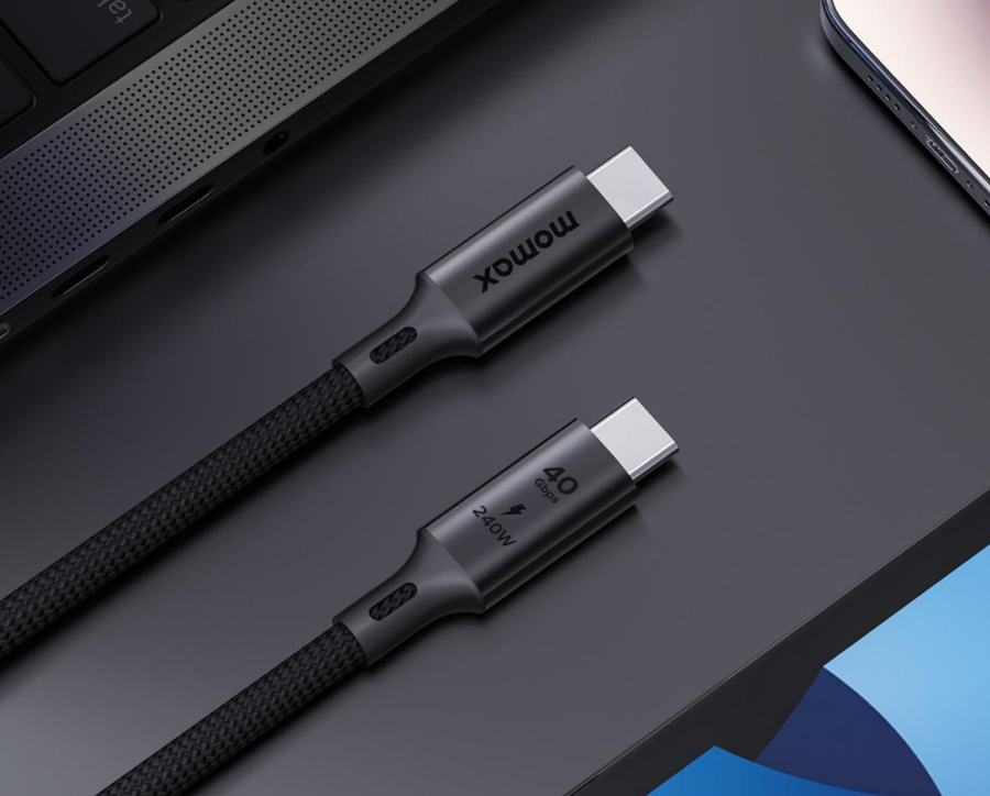 Momax Elite  240W USB-C Cable - 1m - Black