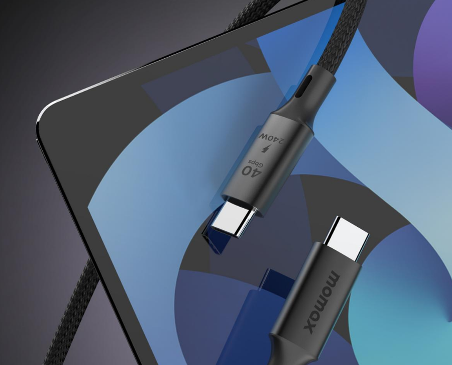 Momax Elite  240W USB-C Cable - 1m - Black