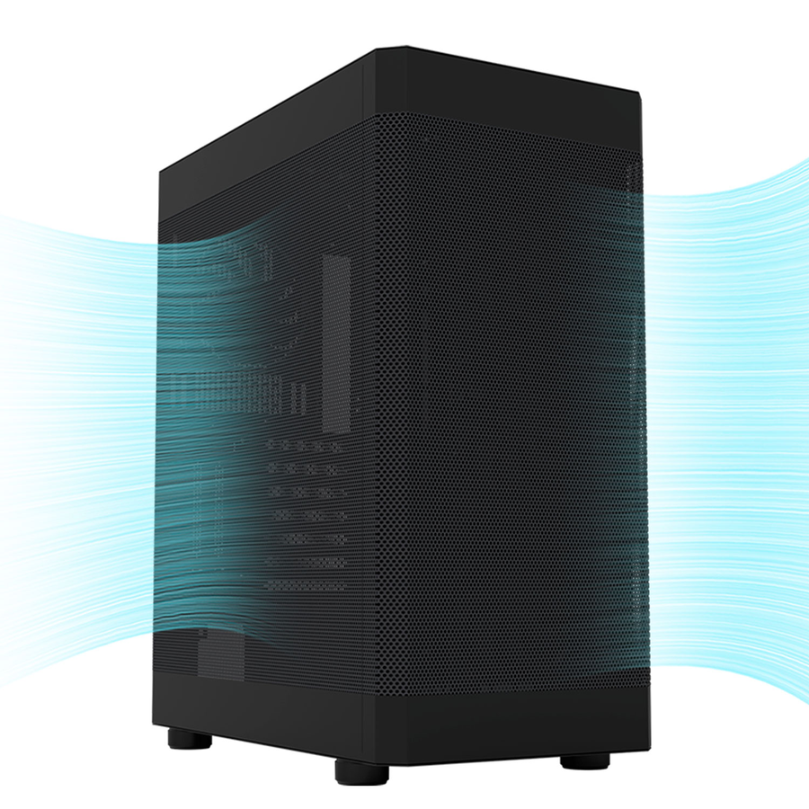 I4 BLACK - Zalman I4 ATX Mid Tower Case Black