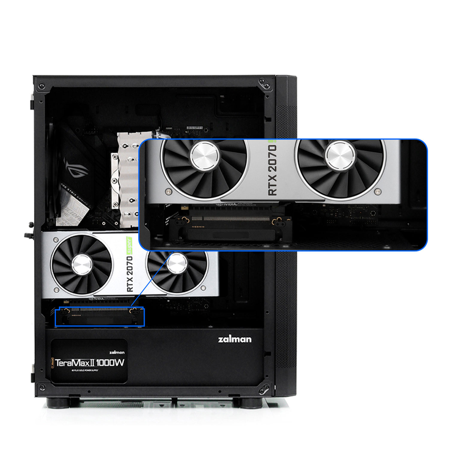 I4 BLACK - Zalman I4 ATX Mid Tower Case Black