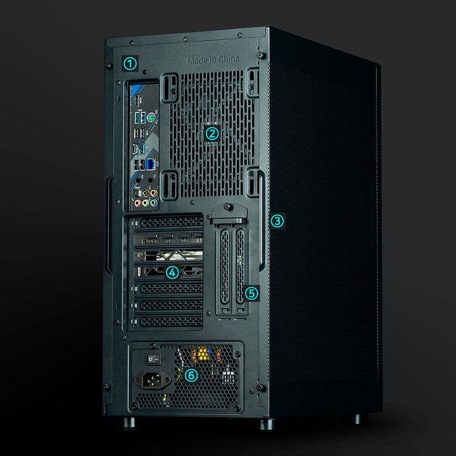 I4 BLACK - Zalman I4 ATX Mid Tower Case Black