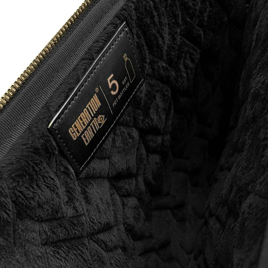 Evol EVR134 - Generation Earth Artisan Recycled 13.3"-14.1" Laptophülle – Schwarze Blume