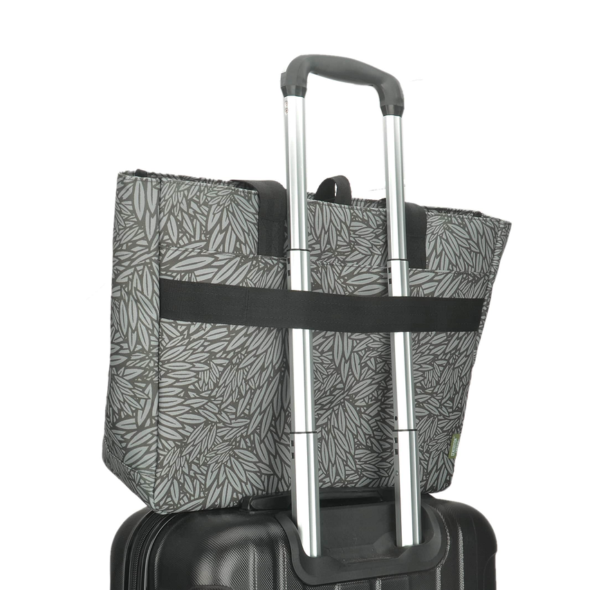 Evol EVR147 - Generation Earth Artisan Recycled Tote Bag – Leaves