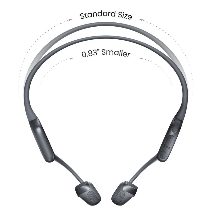 Shokz OpenRun Pro 2 Mini Wireless Open-Ear Bone Conduction Sports Headphones - Orange