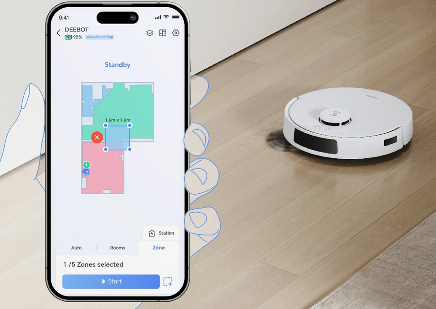 ECOVACS DKX55-P - DEEBOT N20 PRO PLUS