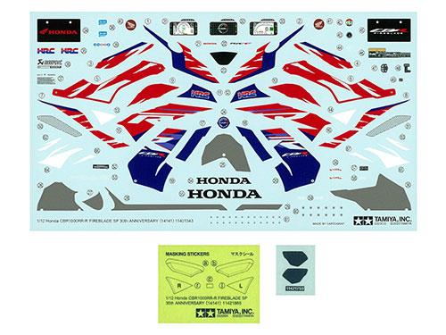 Tamiya 14141 - TAMIYA 1/12 HONDA CBR1000RR FIREBLADE 30TH ANNI