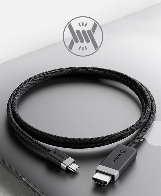 FUCHD2-SGR - ALOGIC Fusion Series USB-C auf HDMI Kabel