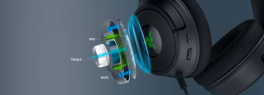 RZ04-05180100-R3M1 - RAZER KRAKEN V4 X - WIRED GAMING HEADSET - FRML PACKAGING