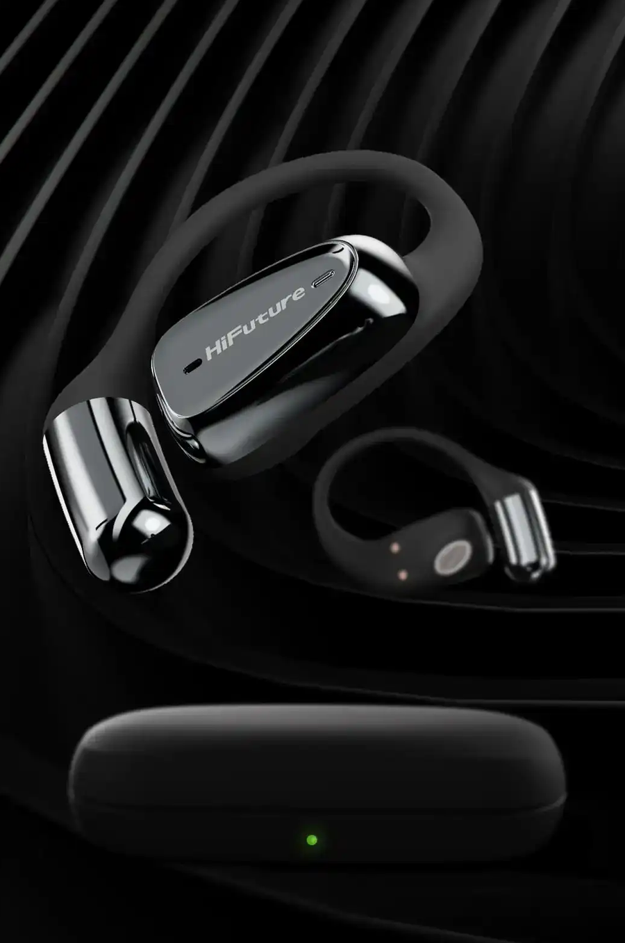 FutureMate2Pro-MB - HiFuture FutureMate2 Pro Wireless Headphone Metallic Black