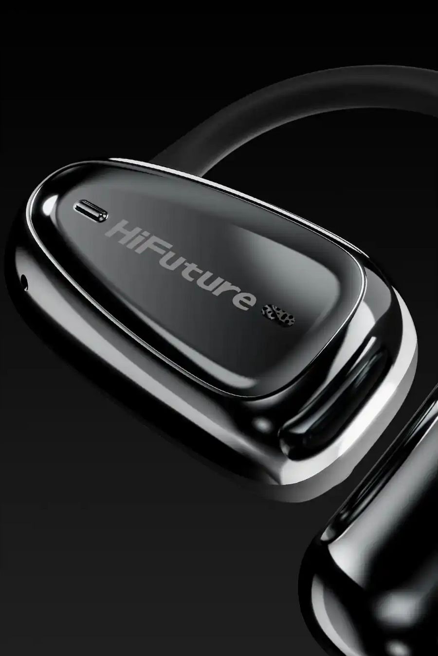 FutureMate2Pro-MB - HiFuture FutureMate2 Pro Wireless Headphone Metallic Black