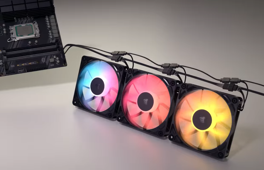 CO-9050180-WW - CORSAIR RS120 ARGB, 120MM ARGB FAN, SINGLE PACK