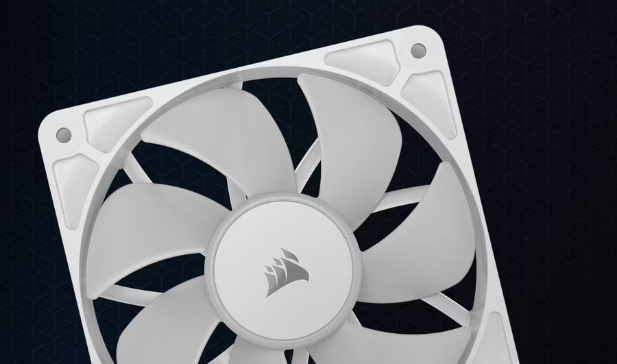 CO-9050184-WW - CORSAIR RS120 ARGB WHITE, 120MM ARGB FAN, SINGLE PACK