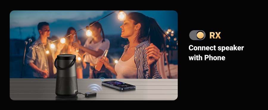 UG-35222A - Ugreen Airmate Bluetooth Audio Pro Transmitter Receiver 28Hours