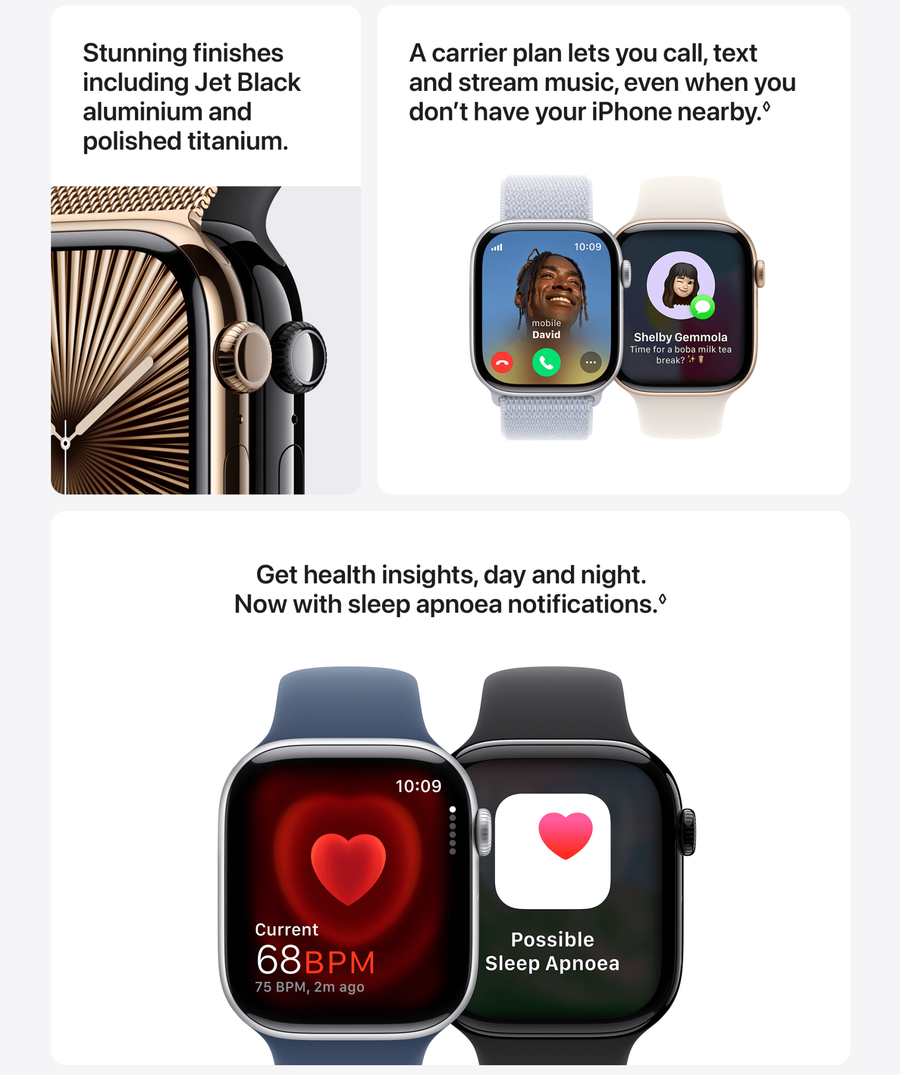Apple MWY63ZP/A - WATCH 10 46 RG AL LB SB SM CEL