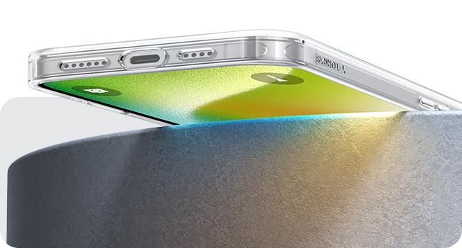 Torras iPhone 16 Pro (6.3")  Ostand Spin Case - Clear