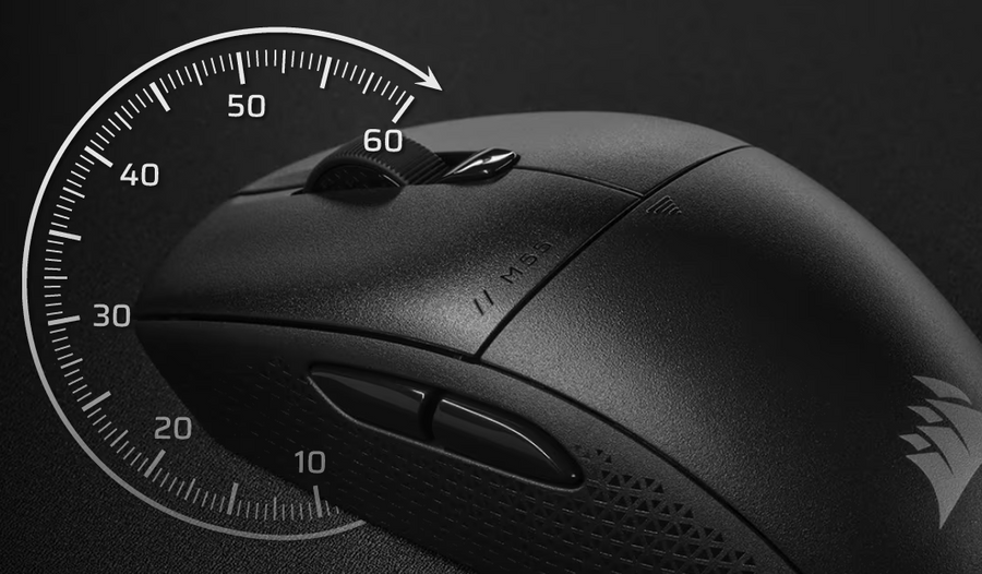 CH-931F000-AP - CORSAIR M55 WIRELESS LIGHTWEIGHT GAMING MOUSE - BLK