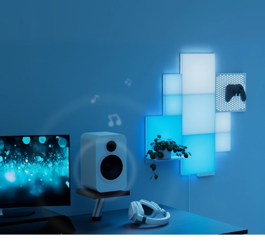 N8100E00-2BSH – Nanoleaf Blocks – Regal-Erweiterungs-Set (2 Stück)