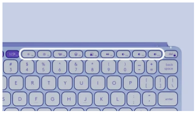 920-012916 - Logitech KeysToGo 2 Wireless GRPH
