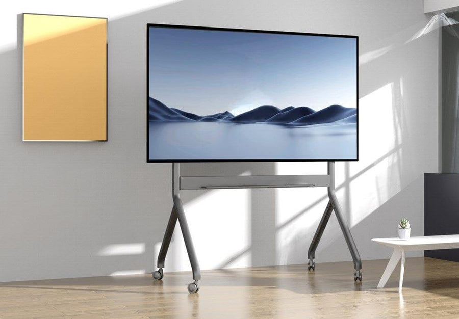 North Bayou NB-P320 - Electric Lift TV Cart 80"-110" Screens