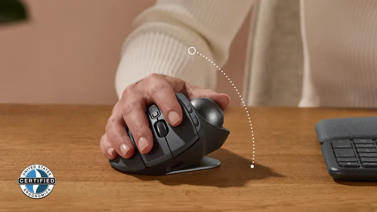 Logitech 910-007261 - MX Ergo S Advanced Wireless Trackball