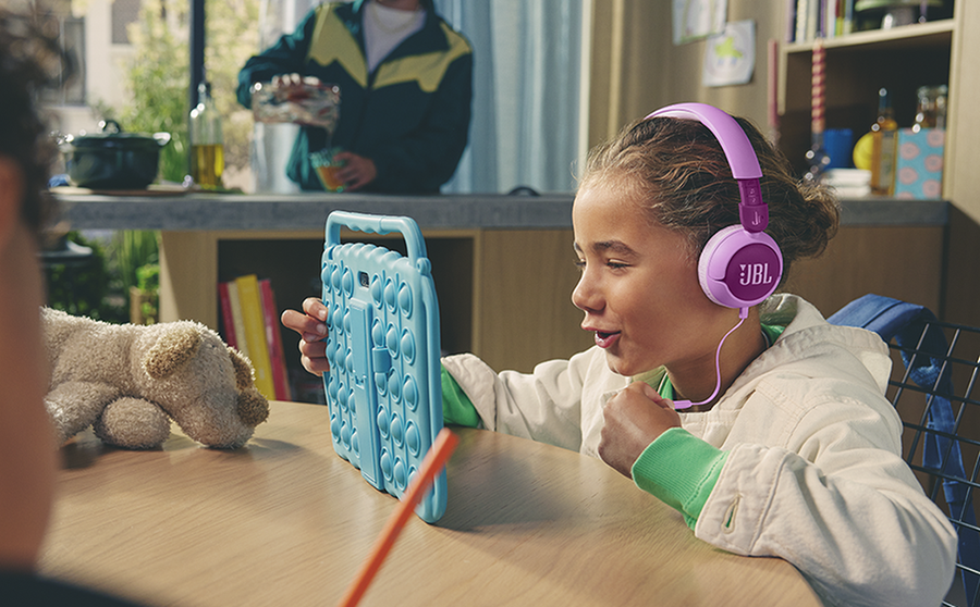 Harman JBLJR320BLU - JBL JR320 KIDS WIRED HEADPHONES - BLUE