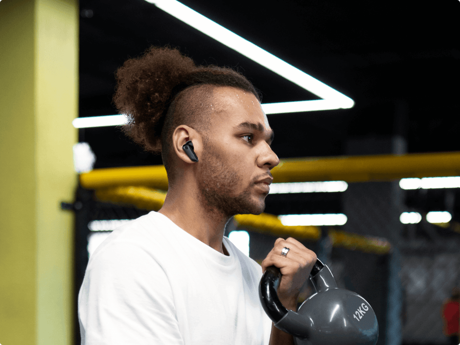 Edifier Neobuds Plus True Wireless Noise Cancelling In-Ear Headphones - Black
