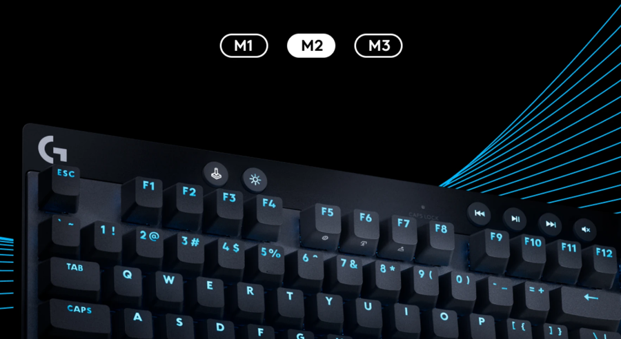 Logitech 920-013243 - G PRO X TKL RAPID gaming keyboard White
