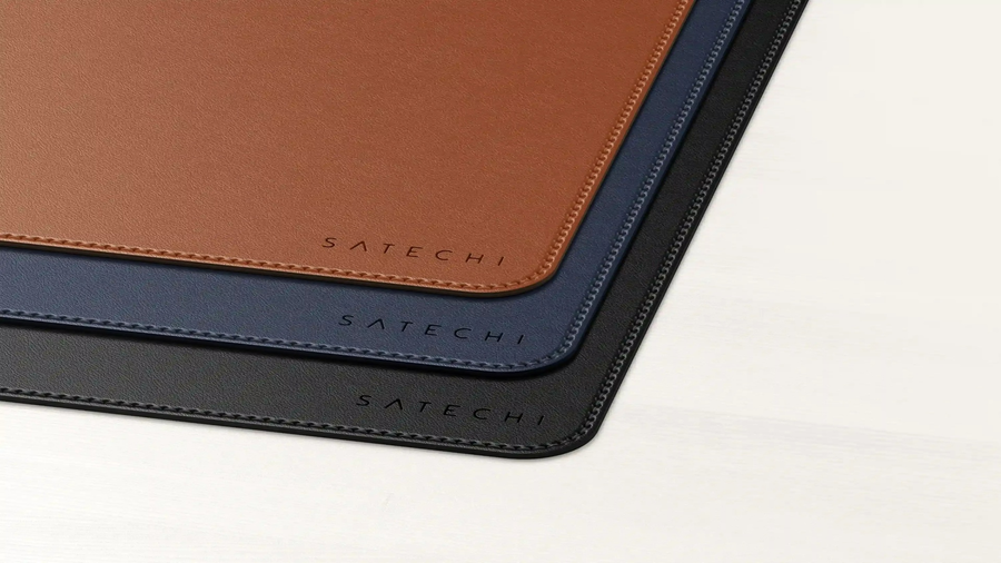 ST-LPDMK - Satechi Vegan-Leather Premium Desk Mat (Black)