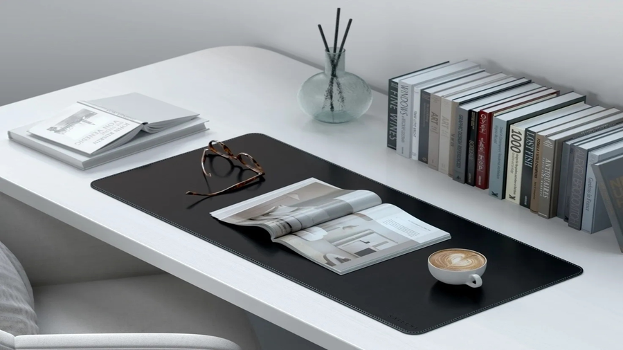 ST-LPDMN - Satechi Vegan-Leather Premium Desk Mat (Brown)