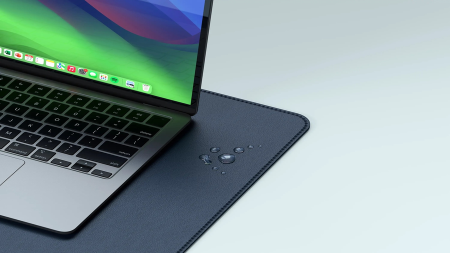 ST-LPDMK - Satechi Vegan-Leather Premium Desk Mat (Black)