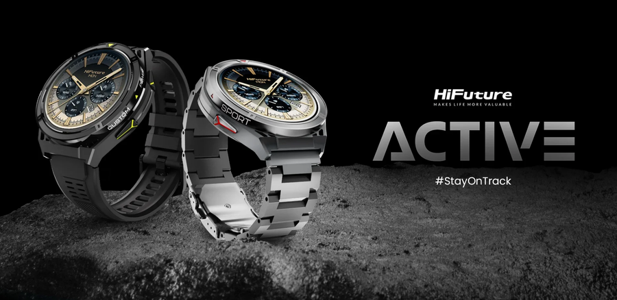 ACTIVE-TI - HiFuture ACTIVE Smartwatch Titanium